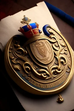 royal seal for a letter