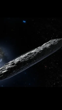 critical point abstract in the galaxy a huge cigar spaceship 13Atlas comet