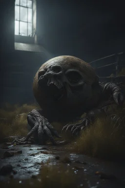 the Crawling Apocalypse. Horror setting. Cinematic lighting, Volumetric lighting, Epic composition, Photorealism, Very high detail, Character design, Unreal Engine, Octane render, HDR, Subsurface scattering, fantasy art,