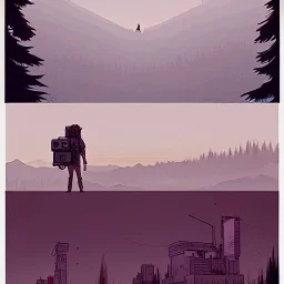 Camera., concept art, asaf hanuka, dan mumford, post-apocalypti