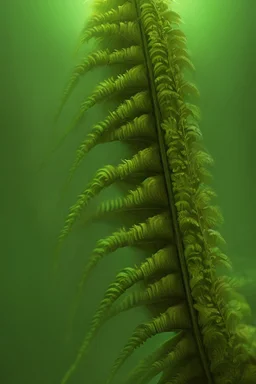 Fern monster, hyperrealistic cinematic, extreme closeup, sharp focus, detailed and intricate, cinematic composition