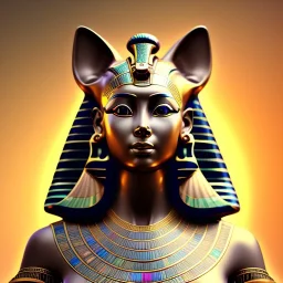 softly lit portrait of the beautiful egyptian goddess, bastet, bast, woman / cat hybrid, soft torchlight in an egyptian tomb, digital art by ruan jia and mandy jurgens and artgerm and william - adolphe bouguereau, highly detailed, trending on artstation, award winning,