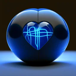 electric heart and a ball