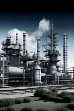 A photo for industrial montage analysis