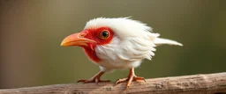 bird albino hot dog