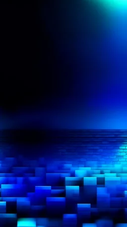 A planets with a a blue Brick color low glitter abstract gradient space defocus texture; free space; horizontal banner with smooth dark edges and copy spase for text “SAMARRAI”