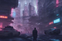 Cyberpunk, high quality, background Image, buildings,