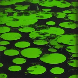 duckweed in a plant lab by dali