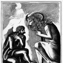 god kissing the devil