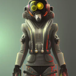 cyberpunk honey badger