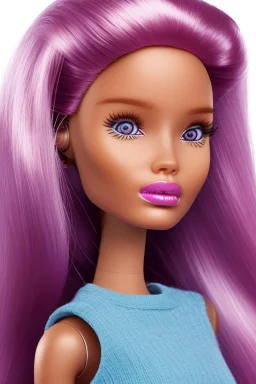 Old barbie woman who had too many facelifts