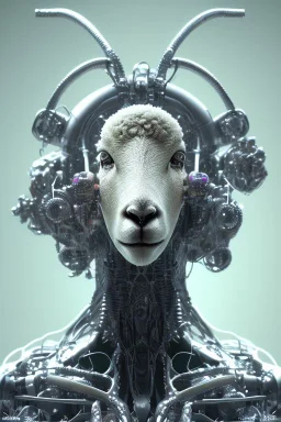 sheep brain cyborg, matrix style