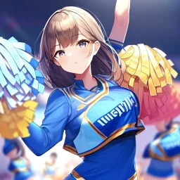 Clear focus,High resolution,High quality, Cheerleader