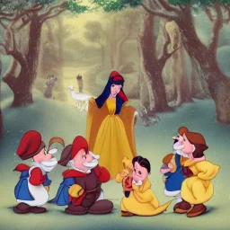 snow white and the seven dwarfs