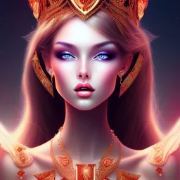 Beautiful women goddess full image