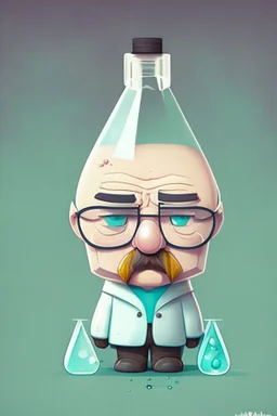 Kawaii image of Walter White