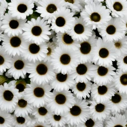 4k photo of white flowers on white background