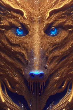 A portrait of a crystalline beast, mythical,fantasy , magnificent, majestic, highly intricate, Realistic photography, incredibly detailed, ultra high resolution, 8k, complex 3d render, cinema 4d