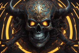 grendel skull in 8k solo leveling shadow artstyle, spider them, neon effect, magic circle, full body, apocalypse, cover eyes, intricate details, highly detailed, high details, detailed portrait, masterpiece,ultra detailed, ultra quality