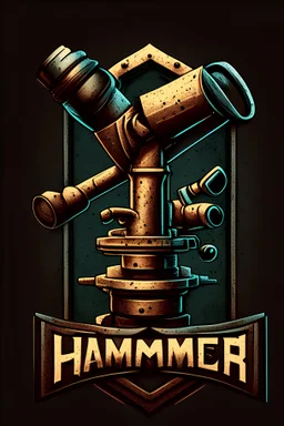 logo de marteaux et un microscope