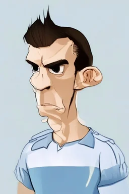 Gareth Bale cartoon 2d