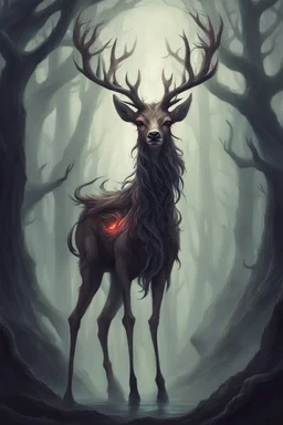 Eldritch deer god, Horrifying lore accurate