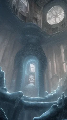 Une cite antique bloquée dans un glacier éternelle. La nécropole semble figée dans le temps. Les habitants l'ont depuis longtemps désertés a cause des créatures qui y rôdent.