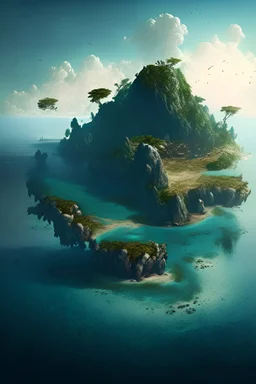 صورة تخيلية لجزيرة اسمها ار تيغا