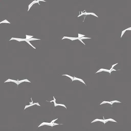  pterosaurs flying in the sky