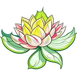 small Lotus clip art
