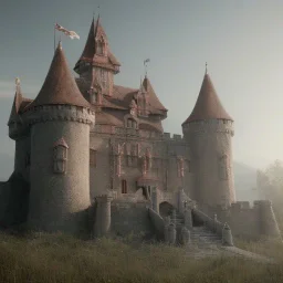 Castle, --s 20000, octane render, intricate details, ultra realistic style, 8k resolution