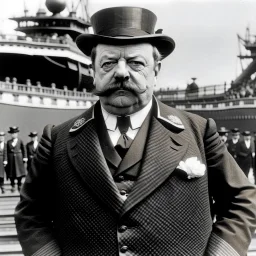 Grover Cleveland designs an aircraft carrier