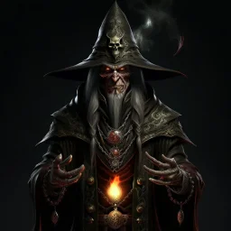 fantasy wild west evil warlock grimdark realistic