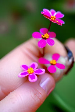 Lots of tiny flowers