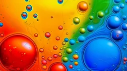 Rainbow colors created by soap, bubble,wall art, colors mixsigne from oil makes can use background,Fancy Dream