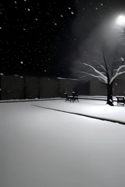 snow falling in spc3