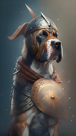 dog design warrior