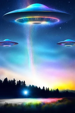 UFOS RAINBOWS