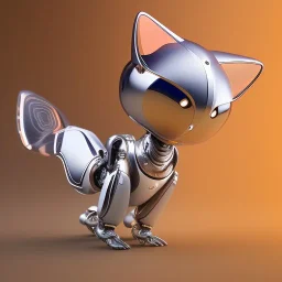 beautiful transparent smooth realistic Japanese robot cat, extremely sharp detail, finely tuned detail, ultra high definition, 8 k, unreal engine 5, ultra sharp focus, accurate wings, in flying mode