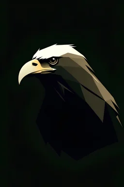 cool minimalistic eagle