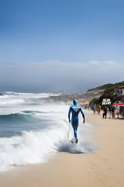 SNIFFIN’ GLUE magazine high res PHOTO COVER by Gary Godel: special Landifornia at Hossegor-Capbreton, guest star: the Silver Surfer