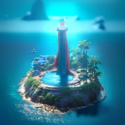 The Isometric Glass Tall Box Mini Model Little Real Island Mixed Water Fall Under Ocean Sunshine Summer Background Blue Sea, The Last Of Us / Avatar, Octane Render / ZBrush, Cinematic, IMAX Film, Nikon D750, 16K, Autostereoscopy, Anthropomorphic, Golden Ratio, Geometry, Symmetric, Depth Of Field, Highly Detailed, Ultra Realistic, Beautiful Lighting, Halfrear Lighting, Soft Light, Candoluminescence, Cast Shadow, Reflective, Glow, Translucent, Normal Map, Carbonated --testp