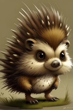 squirrel hedgehog mix humanoid