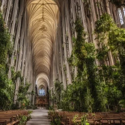 Jungle dans une cathédrale epic