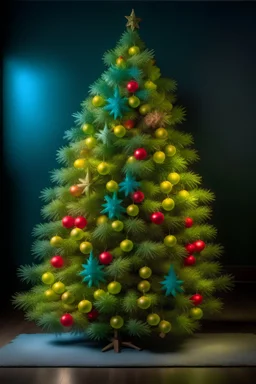 A Christmas tree