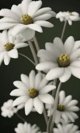 White flowers,RTX, TXXA, SSAO, High quality,hyperrealistic, cinematic, Super detailed, Anti-Aliasing, HDR,4k