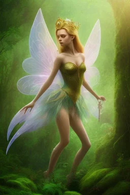 Beautiful Fairy Princess in the lagon forest in the 12PM in the afternoon ín 24K Optic Resolutions, ultra HD, Professional PHOTOGRAPHY,