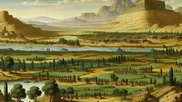 the landscape of Palestine Under the rule of Assyria and Babylonia