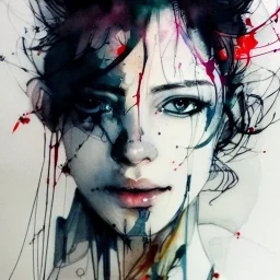 the number 100 ,illustration on coarse canvas by <agnes cecile> and <Yoji Shinkawa>, ornate and intricate details , soft smooth lighting, ultra detailed concept art,