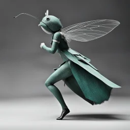 C'est elle la sauterelle La sirène en mal d'amour Le danseur dans la flanelle Ou le carton